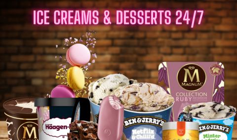 Ice Cream & Desserts 24/7 Fall Ings