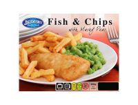Grocery Delivery London - Kershaws Fish and Chips with Mushy Peas 400g same day delivery