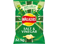 Grocery Delivery London - Walkers Salt And Vinegar Crisps 32.5g same day delivery