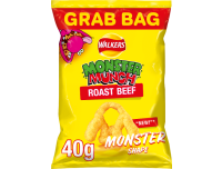 Grocery Delivery London - Walkers Monster Munch Roast Beef 40g same day delivery