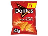 Grocery Delivery London - Doritos Chilli Heatwave 80g same day delivery