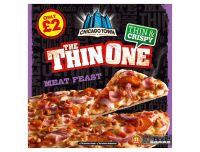 Grocery Delivery London - Chicago Town The Thin One - Meat Feast 355g same day delivery