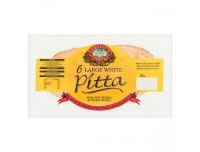 Grocery Delivery London - Eghoyans Bakery 6 White Pitta Bread same day delivery