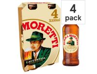 Grocery Delivery London - Birra Moretti 4x330ml same day delivery