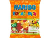 Grocery Delivery London - Haribo Funny Mix - Suitable for Vegetarians 140g same day delivery
