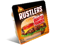 Grocery Delivery London - Rustlers Flame Grilled Quarter Pounder 190g same day delivery