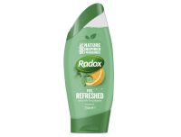 Grocery Delivery London - Radox Feel Refreshed Shower Cleansing Gel Citrus Oils & Eucalyptus 250ml same day delivery