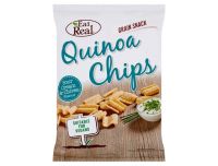 Grocery Delivery London - Eat Real Quinoa Chips - Gluten Free and Vegans - Sour Cream and Onion 80g same day delivery