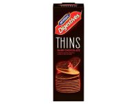 Grocery Delivery London - McVities Dark Chocolate Digestives Thins 180g same day delivery
