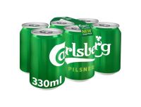 Grocery Delivery London - Carlsberg 6x330ml same day delivery