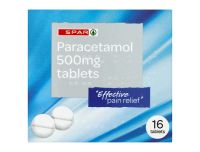 Spar Paracetamol Capsules 500mg 16s