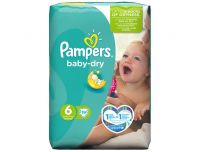 Grocery Delivery London - Pampers Baby-Dry Number 6 19pk same day delivery
