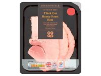 Grocery Delivery London - Co-Op Thick Cut Honey Roast Ham 120g same day delivery