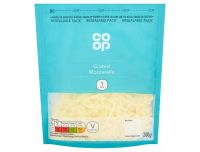 Grocery Delivery London - Co-Op Grated Mozzarella 200g same day delivery