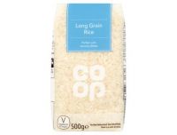 Grocery Delivery London - Co-Op Long Grain Rice 500g same day delivery