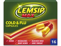 Lemsip Cold & Flu Capsules 16s