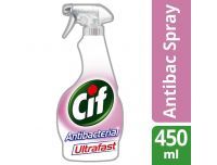 Grocery Delivery London - Cif Ultra Fast Anti-Bac 450ml same day delivery