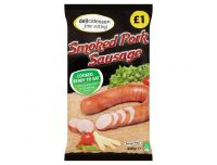 Grocery Delivery London - Delicatessen Smoked Pork Sausage 80g same day delivery