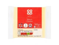 Grocery Delivery London - Co-Op Mild Chedder 240g same day delivery