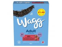 Wagg Complete Beef & Veg 1KG