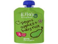 Ella's Kitchen Pear + Apple Baby Rice 120g