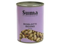 Suma Borlotti Beans 400g