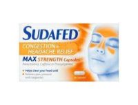 Grocery Delivery London - Sudafed Congestion and Headache Relief same day delivery