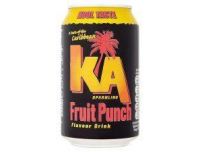 Grocery Delivery London - K.A. Sparkling Fruit Punch Can 330ml same day delivery