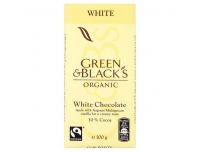 Grocery Delivery London - Green & Black's Organic White 100g same day delivery