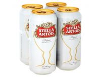 Grocery Delivery London - Stella Artois 4x500ml same day delivery