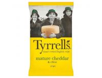 Grocery Delivery London - Tyrrells Crisps Mature Cheddar And Chive 150g same day delivery