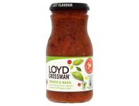 Grocery Delivery London - Loyd Grossman Tomato And Basil Sauce 350g same day delivery