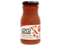 Grocery Delivery London - Loyd Grossman Tomato And Chilli Sauce 350g same day delivery