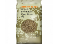 Infinity Organic Brown Rice Short Grain 1Kg