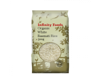 Infinity Organic White Basmati Rice 500g