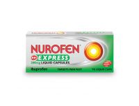 Grocery Delivery London - Nurofen Express Ibuprofen Liquid Capsules 200mg same day delivery