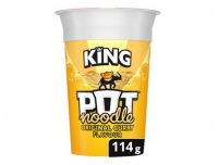 Grocery Delivery London - King Pot Noodle Original Curry 114G same day delivery