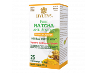 Hyleys Japanese Pure Matcha with Ceylon Sencha Turmeric 25