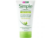 Grocery Delivery London - Simple Kind To Skin Moisturising Facial Wash 150ml same day delivery