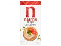 Grocery Delivery London - Nairns Rough Cakes Oatcakes - No Sugar, Suitable for Vegans 291g same day delivery