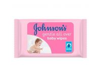 Grocery Delivery London - Johnson's Baby Wipes 56pk same day delivery