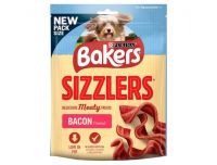 Bakers Dog Treats Sizzlers Bacon 90g