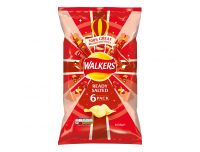 Walkers Ready Salted Crisps 6x25g